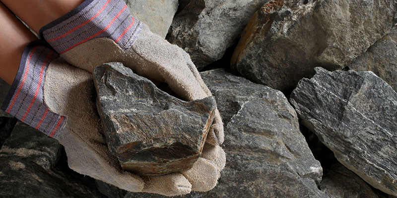 4+ inch Black Granite